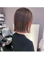 ヘアーエスクールシーユー 枚方T-SITE店(hair S.COEUR×Cu) ヘイリーボブ/切りっぱなしボブ/大阪梅田枚方美容室
