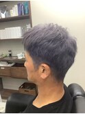 メンズシルバーヘアー