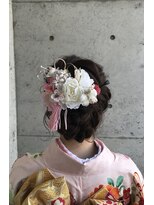 フルショウ 苦楽園店(FURUSHO) 着物ヘア/お団子ヘア/シニヨンアレンジ/お呼ばれヘア