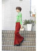 個性派×ハンサムショート