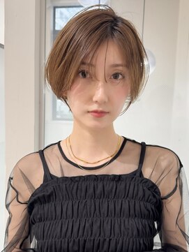 ロンドエニカ 大宮(Lond enika) ウェーブミディアム似合わせカットメルティカラーショート/大宮