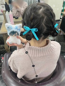 エヌエービー 池袋店(N.A.B.) お団子ヘア