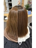 ぱやぱやくせ毛さん×酸性ストレート