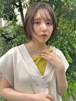 メルト 吉祥寺(melt)&nbsp;【山川】レイヤーボブ似合わせ顔周りオリーブグレー吉祥寺20代