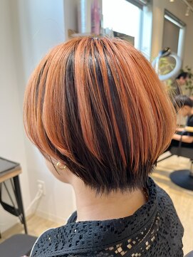 アンピット(Un pitto) ショート×アンブレラカラー