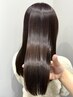 《しなやか質感◎》カット＋カラー＋柔らか縮毛/髪質改善ストレート￥39050→