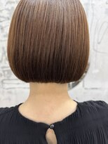 サル(saru)&nbsp;#ミニボブ × #ベージュカラー