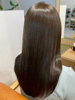 リジェール 金山店の写真/髪質改善×髪質に合わせた縮毛矯正で叶えます◇広がる、うねる日々のストレスから解放されましょう！