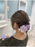 夏祭りアップスタイル