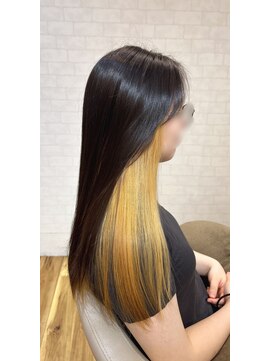 キリン (HAIR DESIGN Kirin) ブロンズインナーカラー