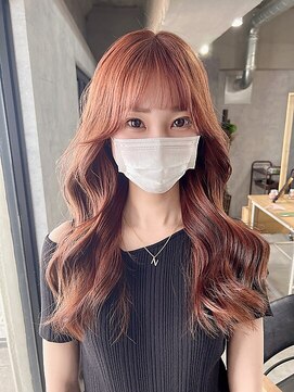 リベルテ 渋谷(Liberte) 網紅ヘア　ワンホンヘア　くびれヘア