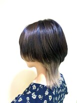 アズールサン 草加西口店(azule-sun)&nbsp;インナーカラー,ウルフ,クラゲスタイル,シルバーベージュ