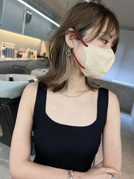 サイン 渋谷(SIGN) 20代30代トレンドなレイヤーカットハッシュカットレイヤーボブ