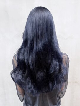 ロング小顔おくれ毛韓国ヘア顔周りレイヤー_ba563112