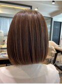 三鷹ショートボブくびれショートイルミナカラー顔周りレイヤー