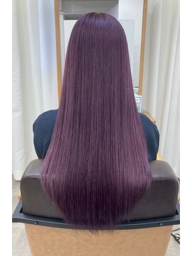 ビューティービースト 西町店(beauty:beast) レッドバイオレット/ロング