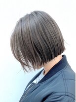 バランス 新宿(balance)&nbsp;タッセルボブ　×　[髪質改善] カラー　×　グレージュ