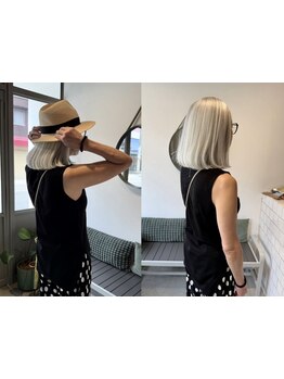 “気になる白髪”をぼかす・活かす・馴染ませる。なりたいStyleへ導く、あなただけのオーダーメイド提案。