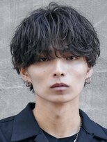 フィフス 天神大名(fifth)&nbsp;天神メンズパーマルーズパーマシャドウパーマッシュウルフ緩め