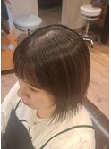 【白髪ぼかしハイライト、プリンにならないver】