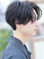 テンバイリップスヘアー(TEN by LIPPS hair)&nbsp;大人かっこいいツイストルーズパーマツーブロセンターパート