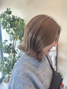 リープ(leap hair) オリーブベージュ