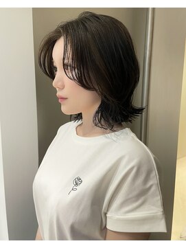 ソー 銀座(SAUT) 切りっぱなしボブ/くびれボブ/顔まわりレイヤー