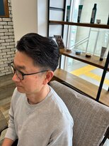 ノート ヘアーサロン(NOTE HAIR SALON)&nbsp;大人ビジネスマン向け　毛流れパーマスタイル