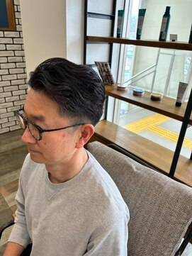ノート ヘアーサロン(NOTE HAIR SALON) 大人ビジネスマン向け　毛流れパーマスタイル