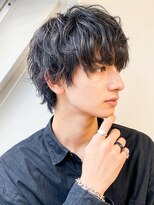 アース 大井町店(HAIR & MAKE EARTH) 王道メンズショート☆無造作ツイストパーマセンターパート