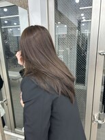 ディジョン 自由ヶ丘(Dijon)&nbsp;韓国顔まわりレイヤーカットグレージュオリーブベージュブラウン