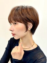 ファーストステップ 表参道(FIRST STEP) 20代30代ミニボブ切りっぱなしボブ前髪あり小顔外はねボブ韓国風