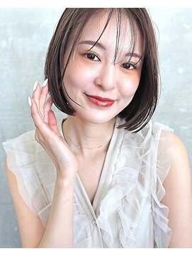 キングスベリー(Hair Relaxation King's Berry) ミルクティーブロンド5.20シースルーボブ