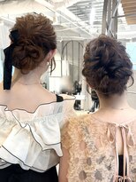 ローマー(ROAMER omotesando) お呼ばれヘアアレンジ