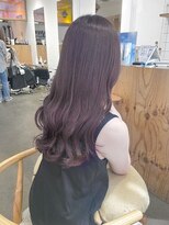 ミラ 新宿(MILA)&nbsp;ハイトーンカラー/バーガンディ/レイヤー/髪質改善/縮毛矯正