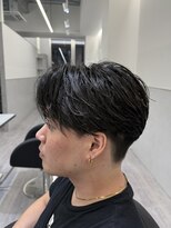 become men's hair 名駅EAST【10月3日 NEW OPEN(予定)】&nbsp;毛流れ/センターパート/ニュアンスフェザー/簡単セット/名古屋