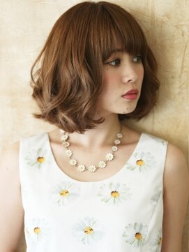 アンシェリ(Ancheri by flammeum) ドライな質感が際立つ巻き髪ハンサムヘアに人気集中【藤沢】