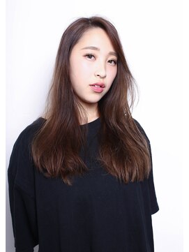 カラン(KARAN) パッツンロング（前髪無）