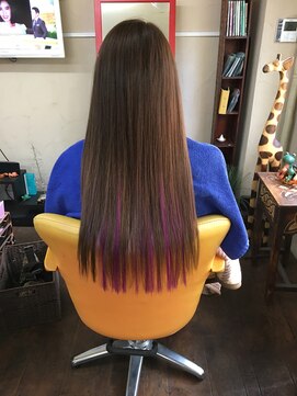 エクステンション アトレ(extention attre) パープルインナーカラー