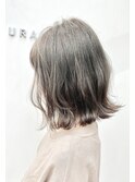LEMO ヌーディーグレージュ レイヤーボブ ロブ