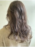 バレイヤージュで作るグレージュ
