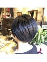 ナチュラルハイセンスプラス(natural high sense+plus)&nbsp;グレージュカラー　クール系ショートボブ