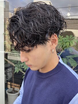 エリマ 調布(elima) ツイストスパイラルパーマ/メンズマッシュ/ツイストパーマ[調布]