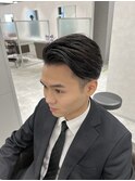 ビジネスサイドパートショートツーブロック