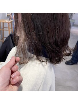 ミント(mint) インナーカラー/インナーブリーチ/ミルクティーカラー