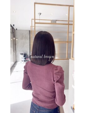 オーブ ヘアー レナ 広島可部店(AUBE HAIR lena) 自然なカラー