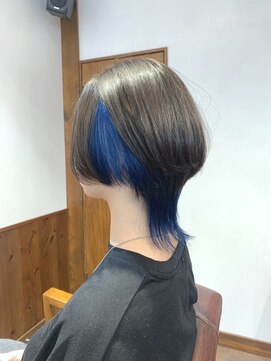 ルーム(ROOM) 「ROOM」今どきウルフ　インナーブルー