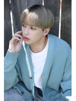 ラッドバイプティパ(rad...by petit-pas)&nbsp;＊シースルーマッシュ/ミルクティーベージュ/メンズカット/水戸