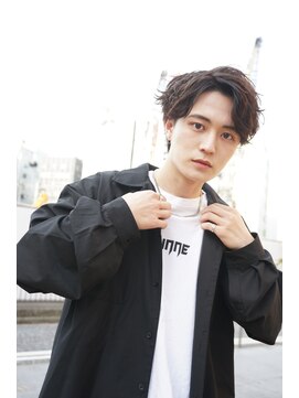 テトラ バイ ネオリーブ 横浜西口店(tetra by neolive) メンズパーマ　波巻き　ツイスパ　マッシュ　［横浜］［横浜駅］