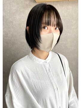 ジェミニ(gemini) 顔まわりレイヤーボブ